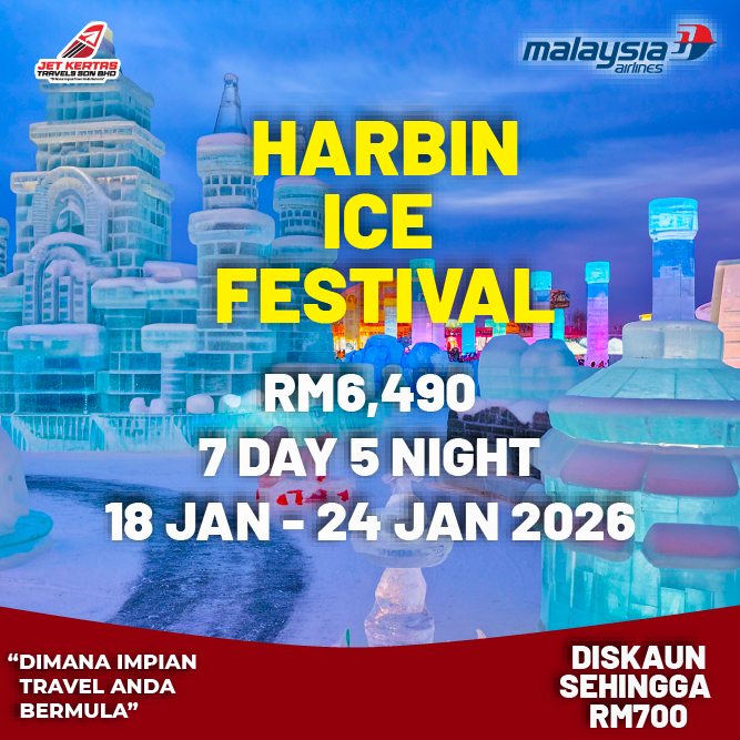 Harbin Ice Festival 7D5N ❄️✨