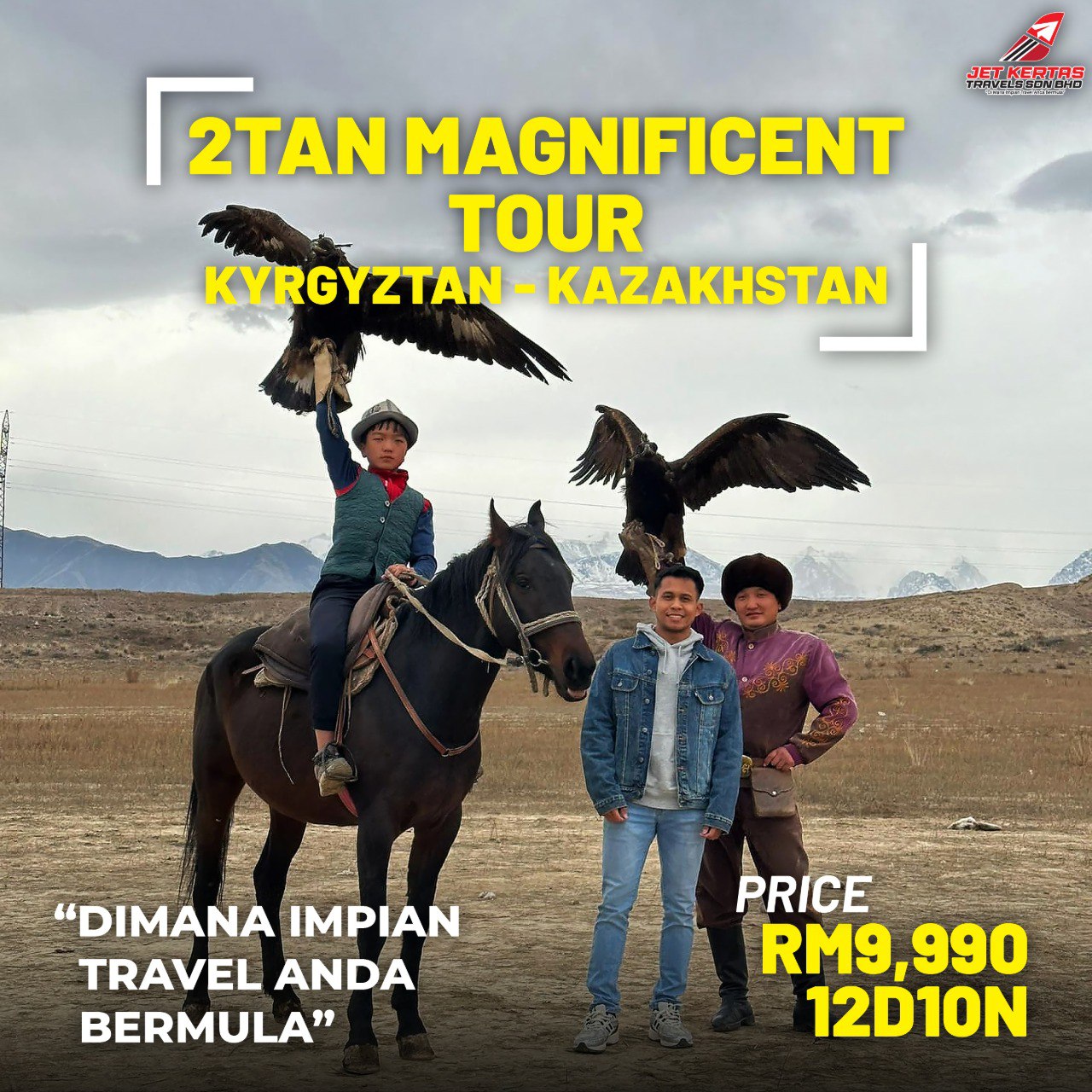 2Tan Magnificent Tour 12D10N Kazakhstan & Kyrgyzstan