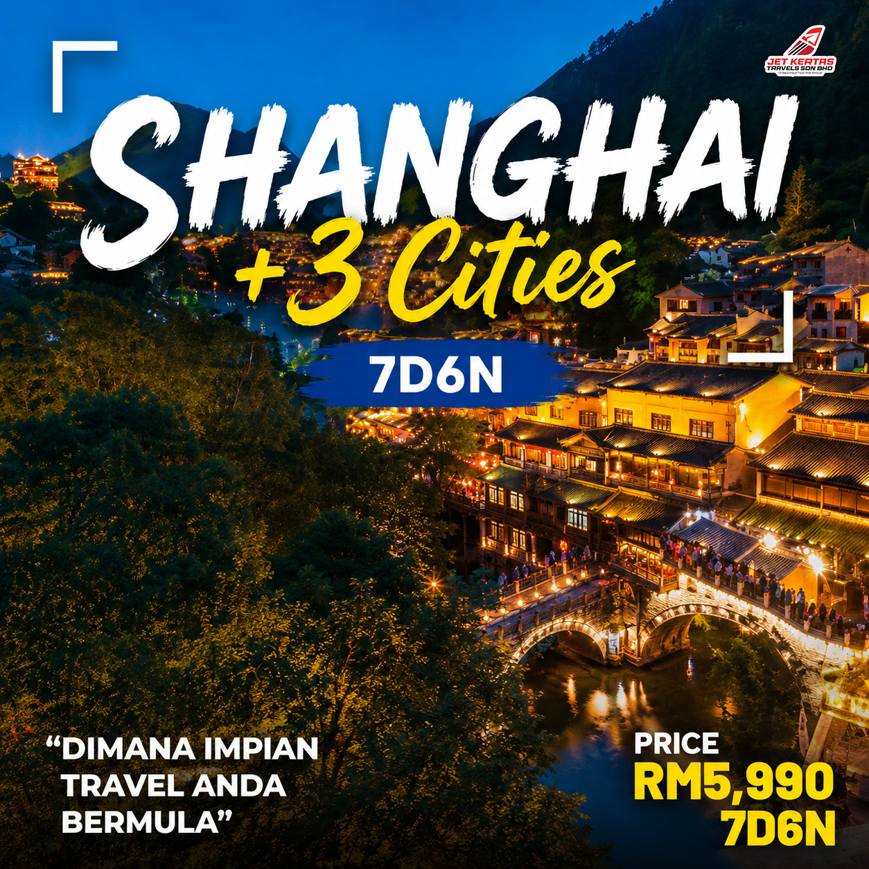 Shanghai + 3 Cities