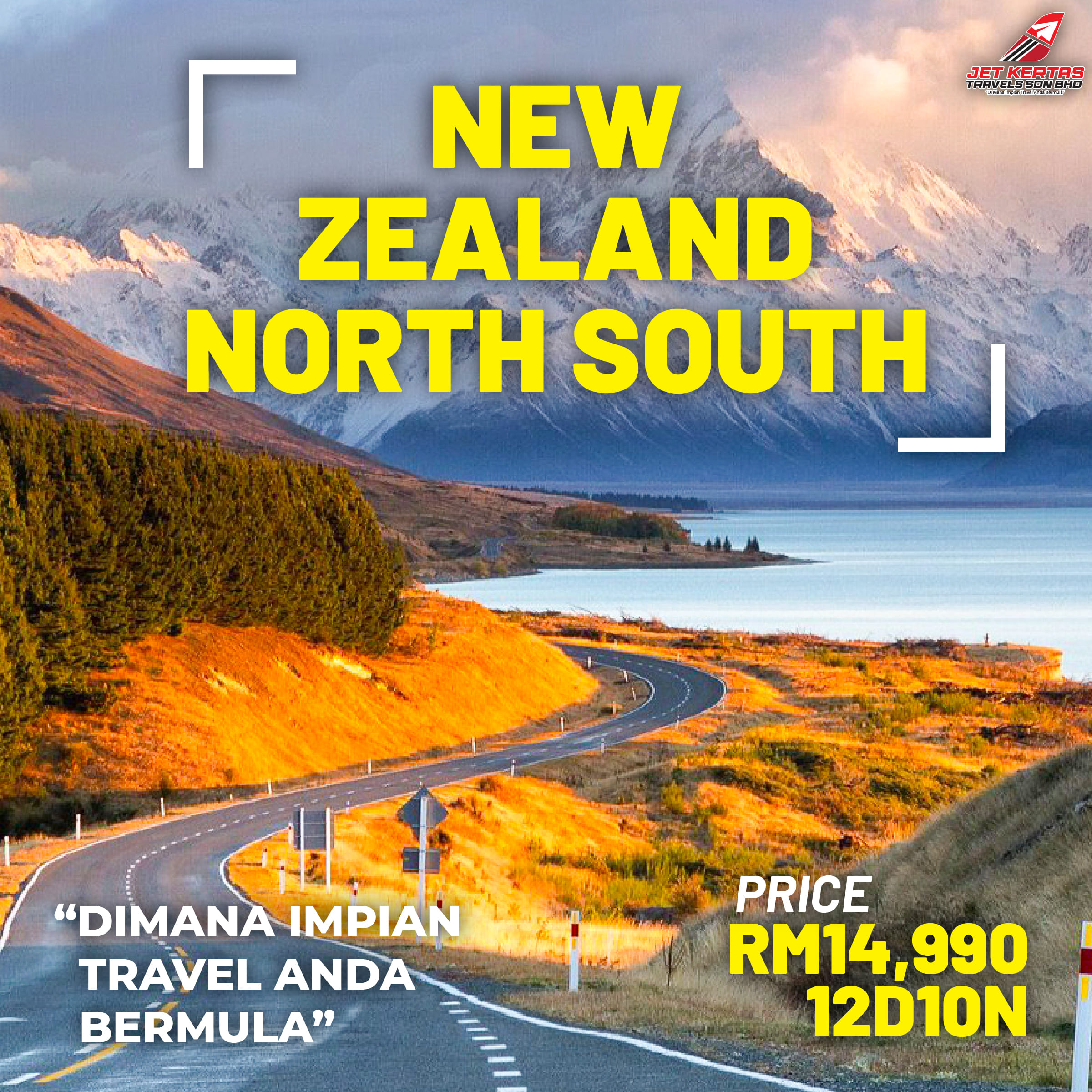 New Zealand North + Wide South 12D10N